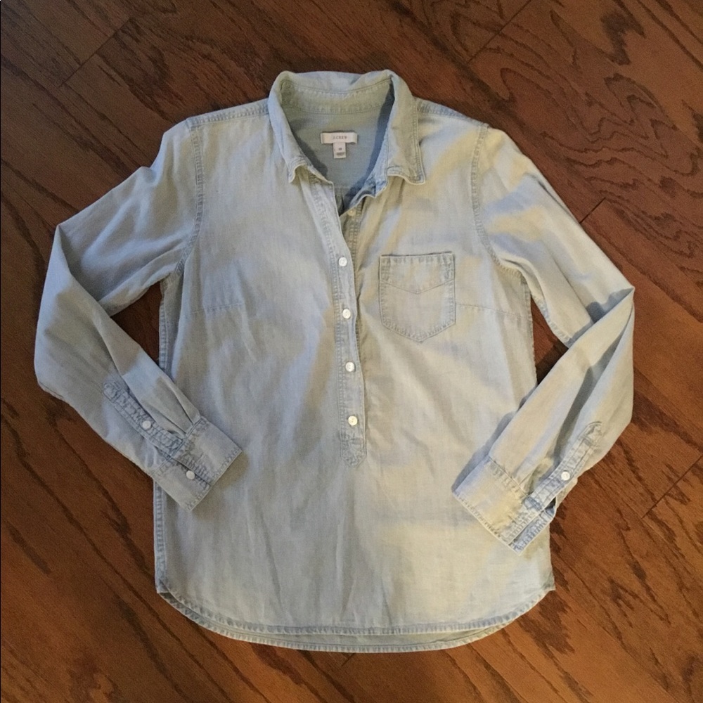 Jcrew chambray top